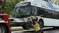 Driver dies after head-on crash with MARTA bus in NW Atlanta