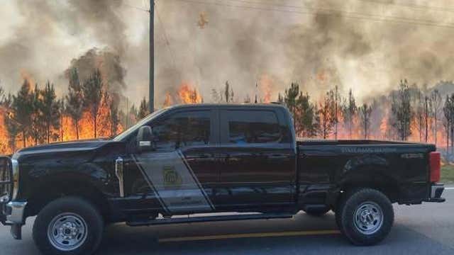 Gov. Kemp visiting South Georgia to assess Pineland Fire damage Tuesday
