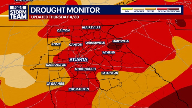Georgia drought: 100% of state hits historic dry levels