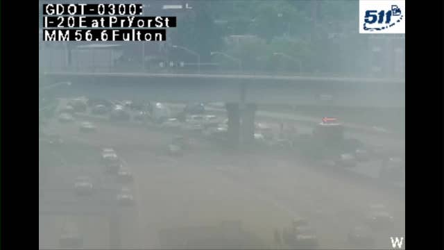 High-speed DeKalb police chase ends near Downtown Connector