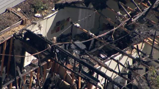 Roof collapses during house fire in Powder Springs
