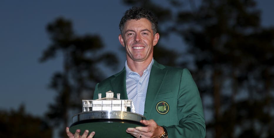 2026 Masters: Rory McIlroy survives late drama to win second green jacket