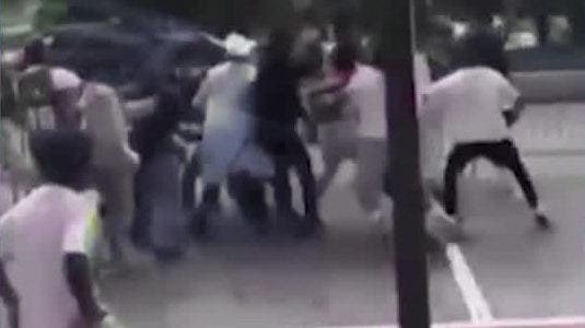 Video shows 'complete mayhem' during Atlanta high school graduation fight