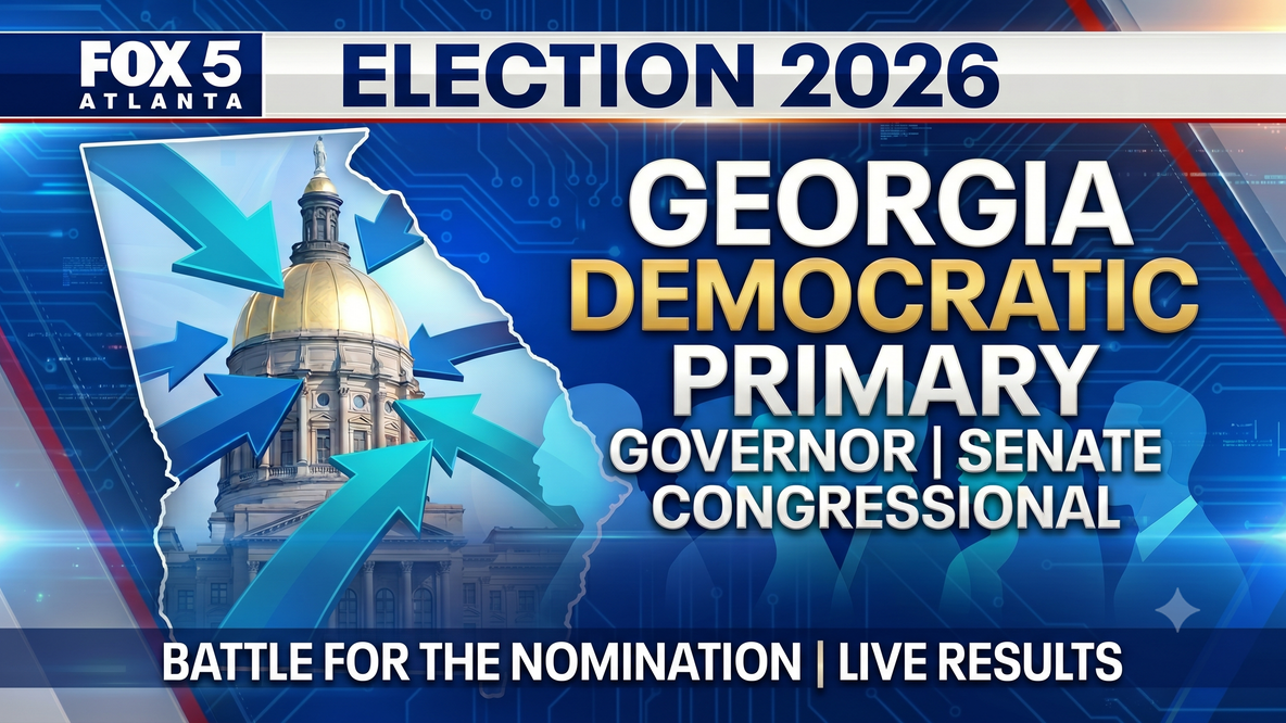 Live results Georgia Democratic Primary 2026 all races