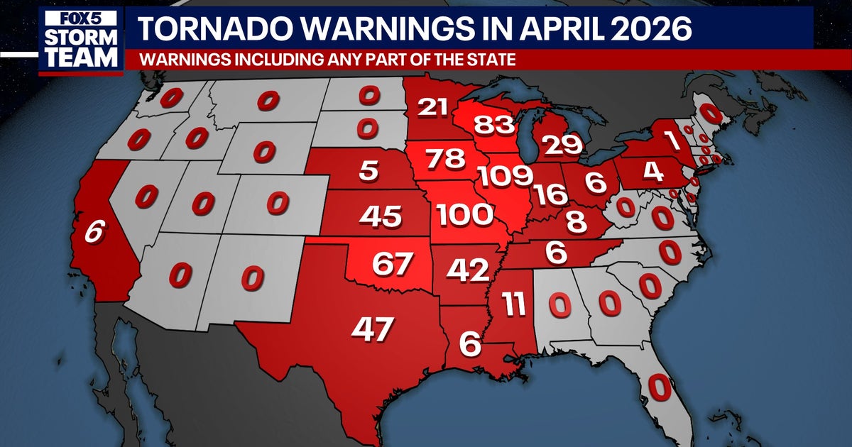 Rare April with no tornado warnings in Georgia and Alabama