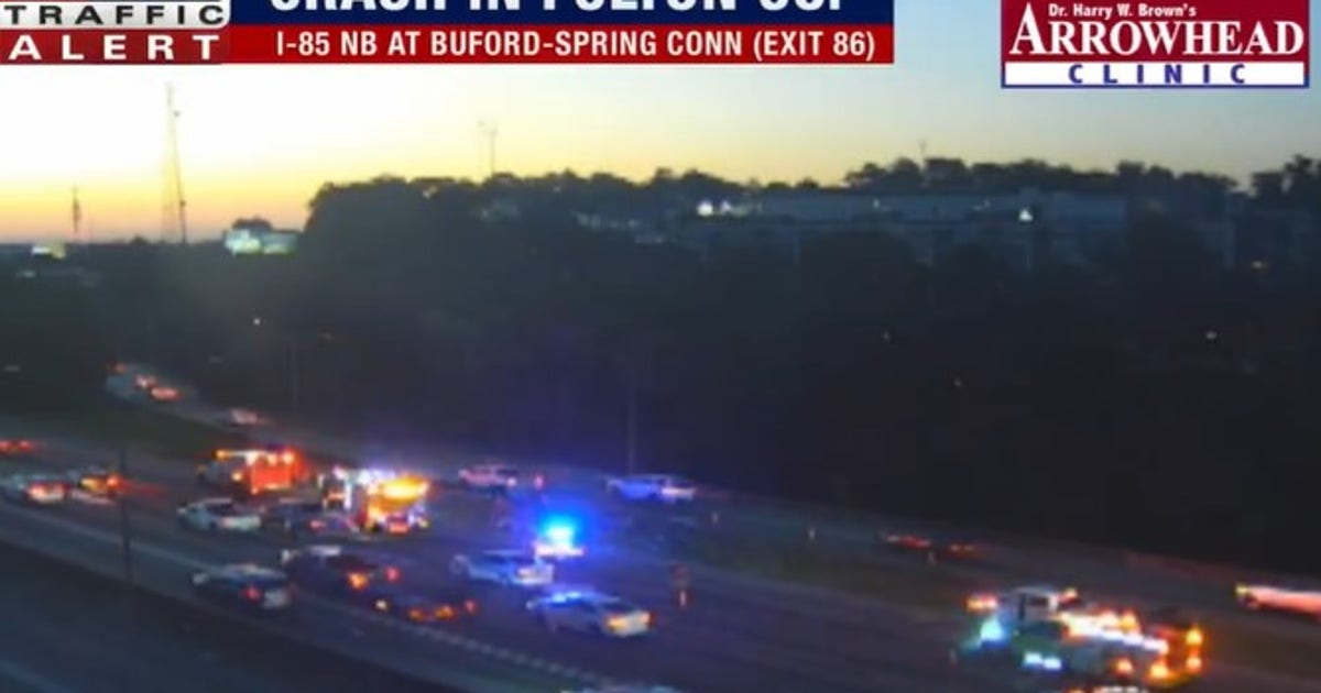 1 dead after crash on I-85NB near Buford Hwy. Connector