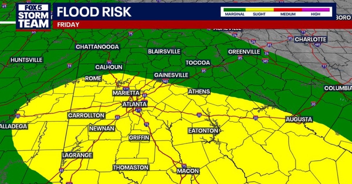 Heavy rain and storms return to North Georgia for weekend