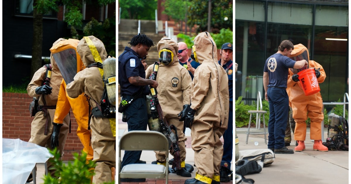 Gas alarm prompts evacuation at Georgia Tech facility, scene cleared
