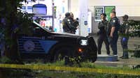 Man shot several times at Atlanta gas station Friday night