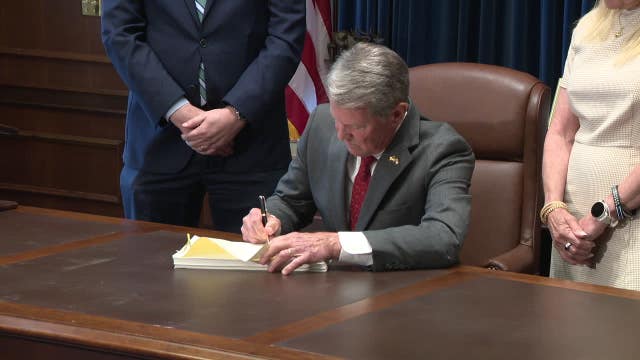 Kemp signs $36.6B Georgia budget with $300M spending freeze