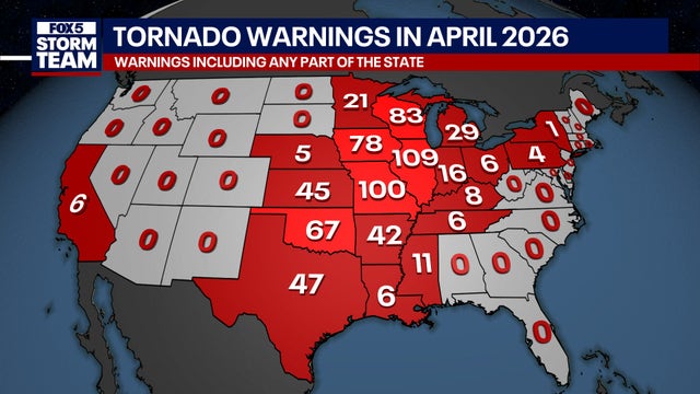 Rare April with no tornado warnings in Georgia and Alabama
