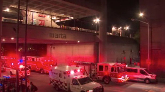 Person struck by MARTA train in downtown Atlanta, service disrupted