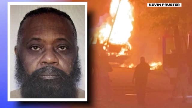 Neighbor arrested after man found dead in burning car in Covington