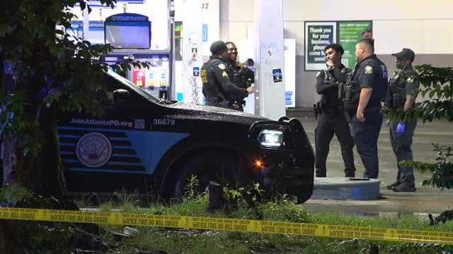 Man shot several times at Atlanta gas station Friday night