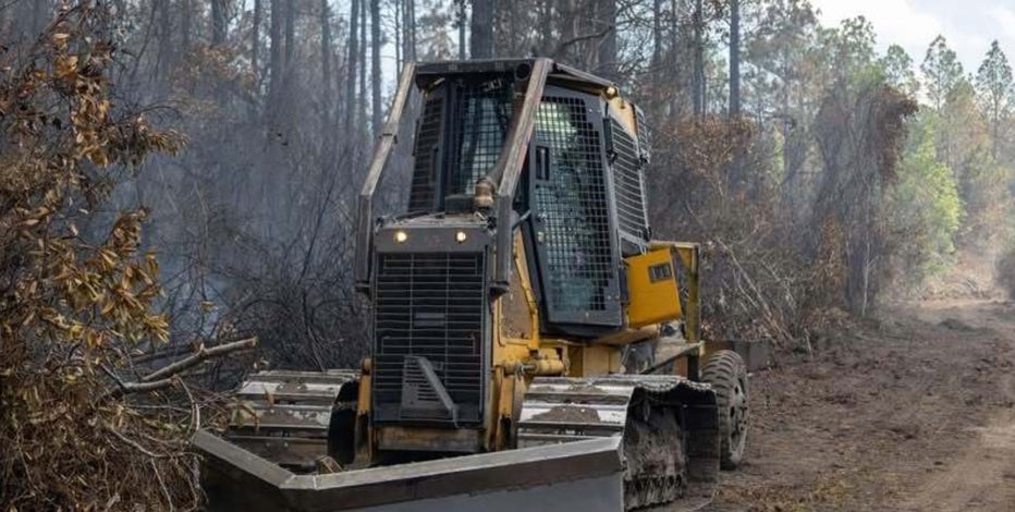 Georgia Forestry Commission contains historic Pineland Road and
