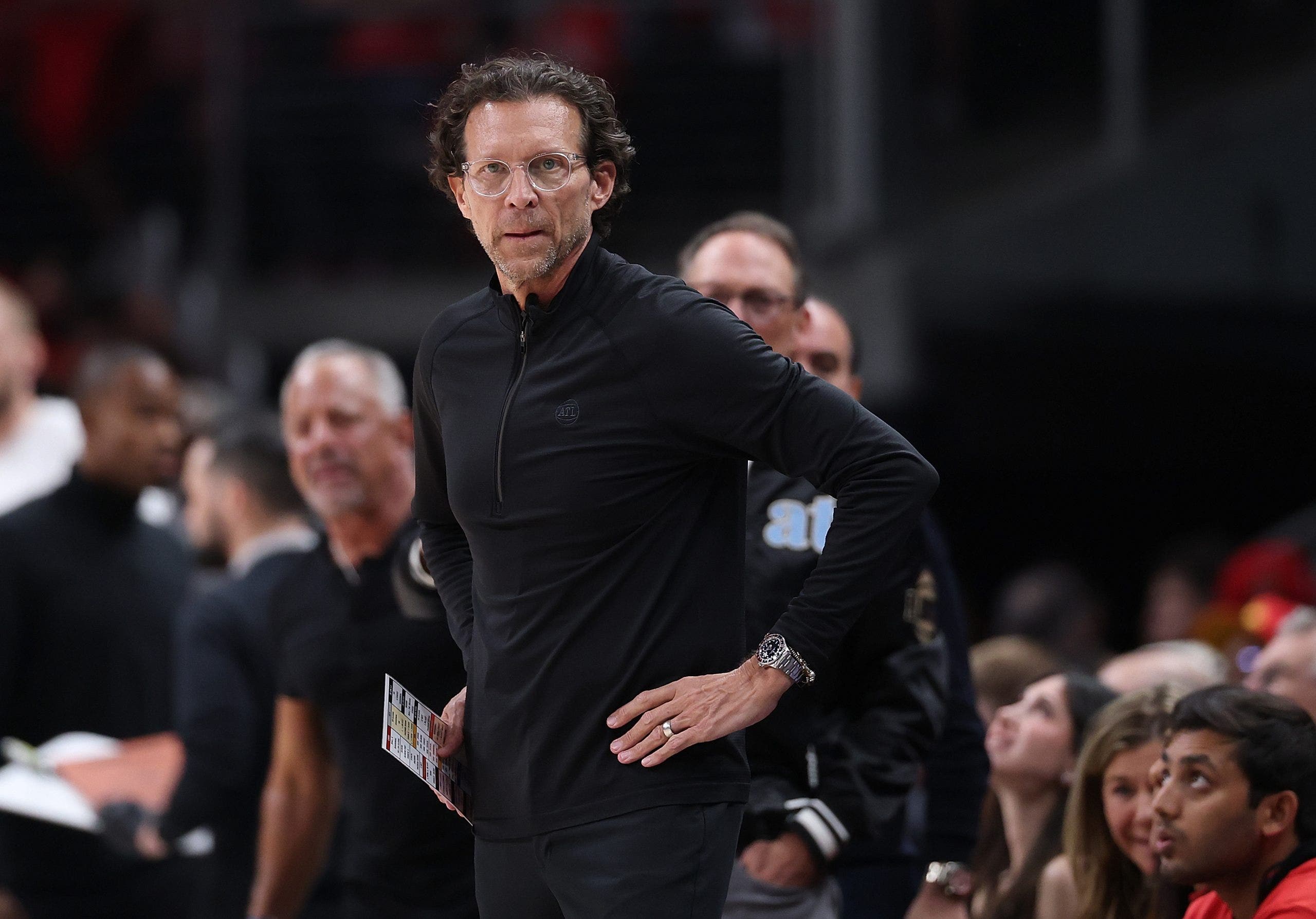 Atlanta Hawks lock in coach Quin Snyder after 46-win season