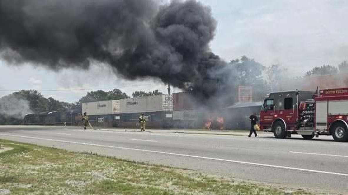 Highway 29 closure: Train and truck collide in Fairburn