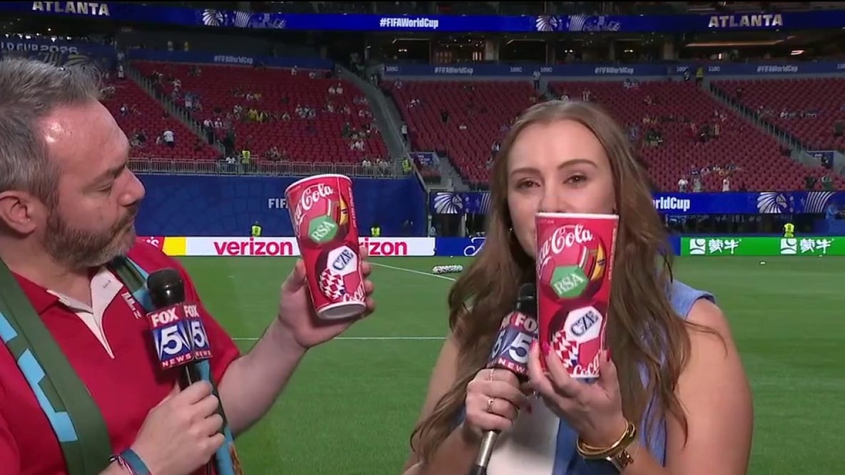 World Cup Atlanta: Charm bracelets, souvenir cups, wings and Squishems
