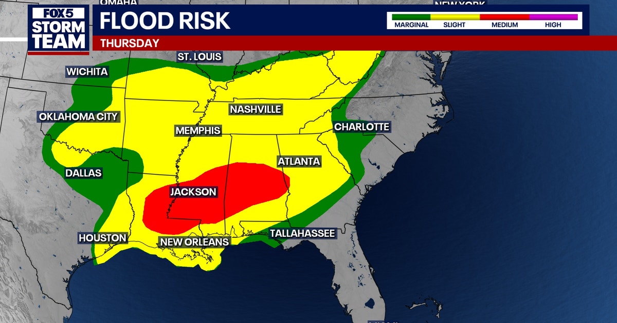 Possible rain impact on World Cup Atlanta on Thursday