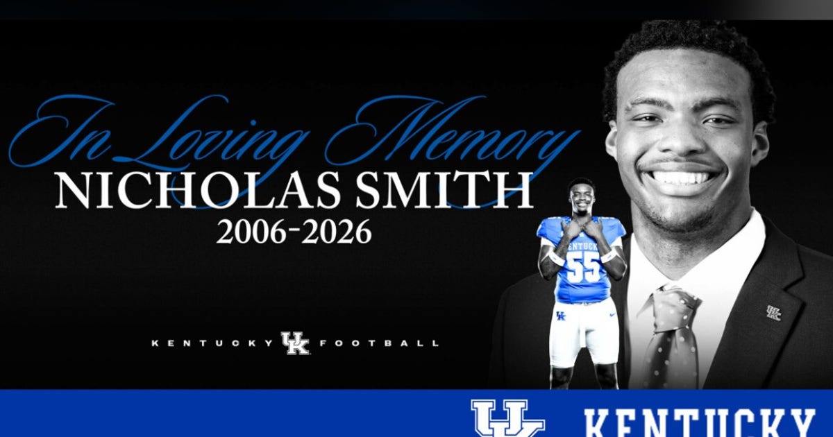 Kentucky football player from Georgia dies at age 20