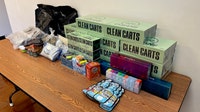Thousands in cash and a bedroom full of drugs land three behind bars