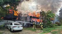 Union County home a total loss after massive Tuesday fire