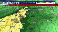 Metro Atlanta weather: Tropical rain moves into Georgia bringing flash flood risks
