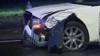 Atlanta police vehicle involved in hit-and-run on Hamilton E. Holmes Drive