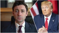 Georgia's Ossoff blasts President Trump after social media attack