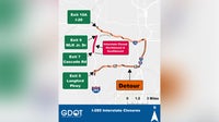 I-285 weekend closure: All lanes shutting down on part of westside