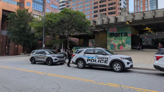 Man hospitalized in 'targeted' shooting at Midtown MARTA station in Atlanta