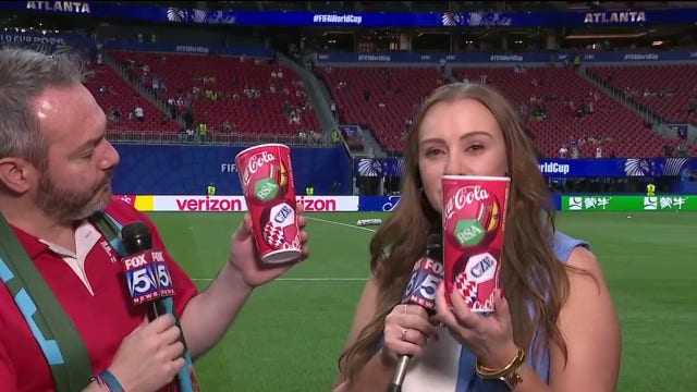 World Cup Atlanta: Charm bracelets, souvenir cups, wings and Squishems