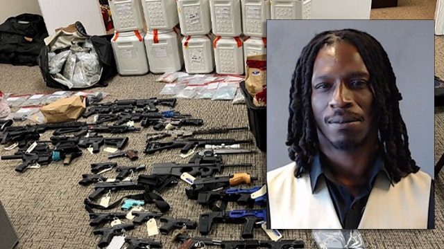 Massive cache of automatic weapons, methamphetamine brings down DeKalb County man