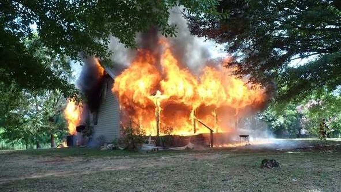 Fire officials investigating blaze that destroyed Hall County home