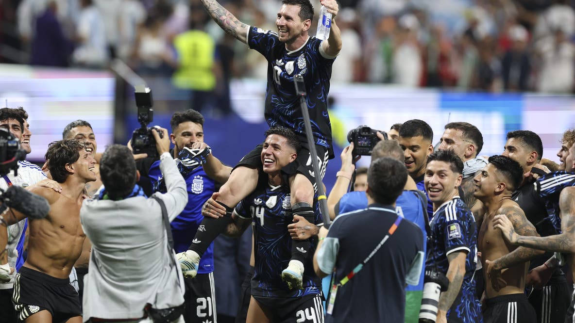 Argentina advances to World Cup final with 2-1 win over England