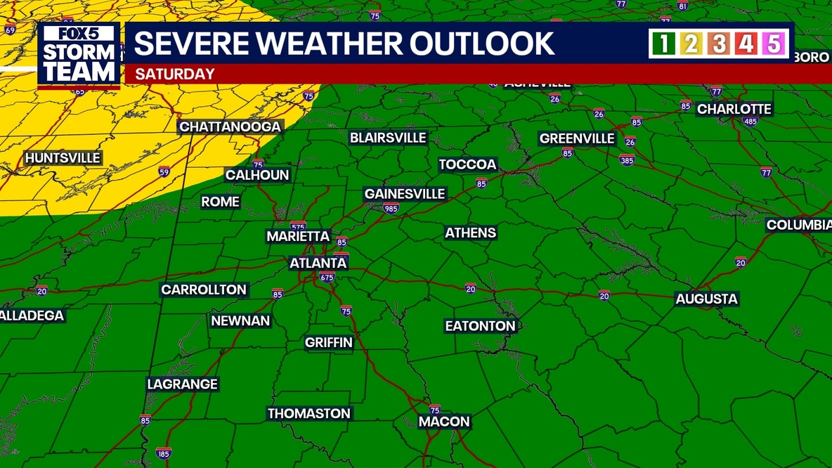 Metro Atlanta weather: Severe storms, flight disruptions threaten plans