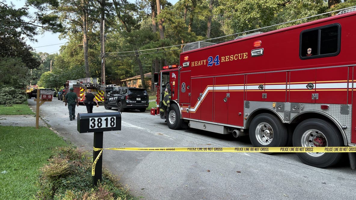 Person killed after tree falls on Decatur home, officials say