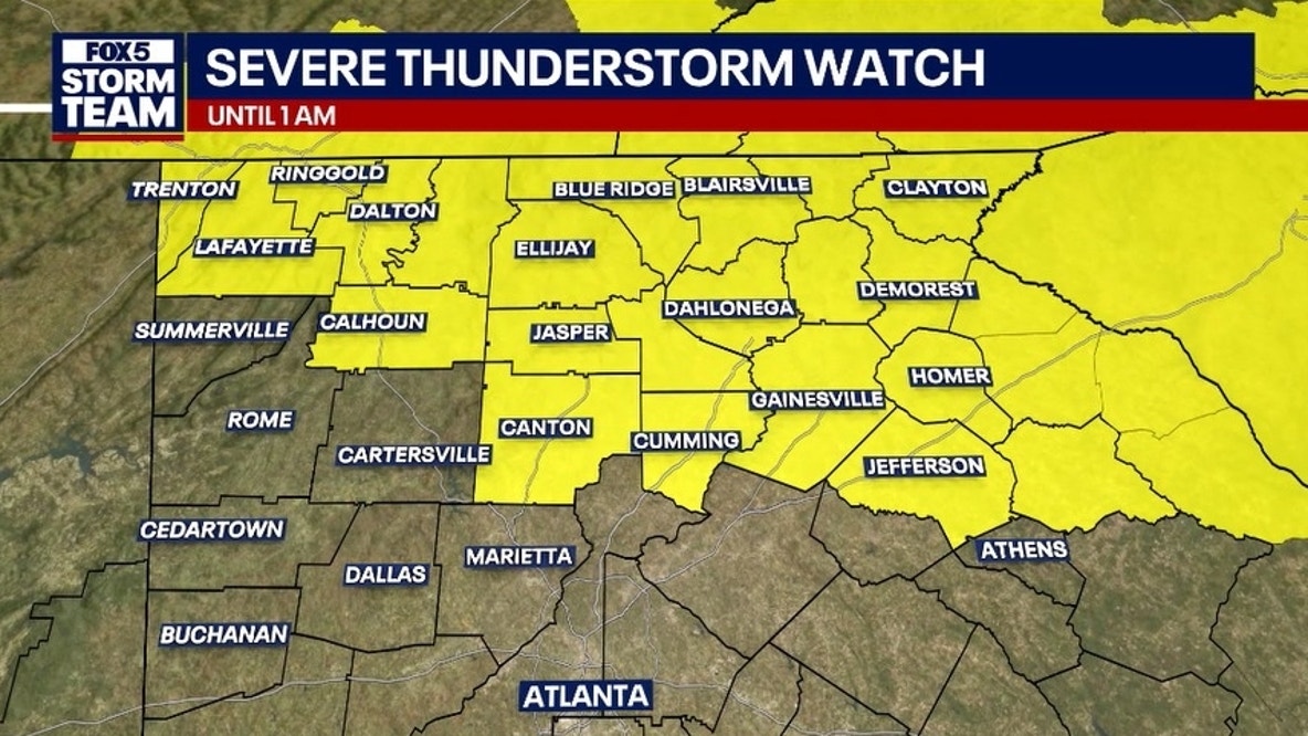 LIVE: Tracking severe storms, tornado threat across North Georgia, North Carolina