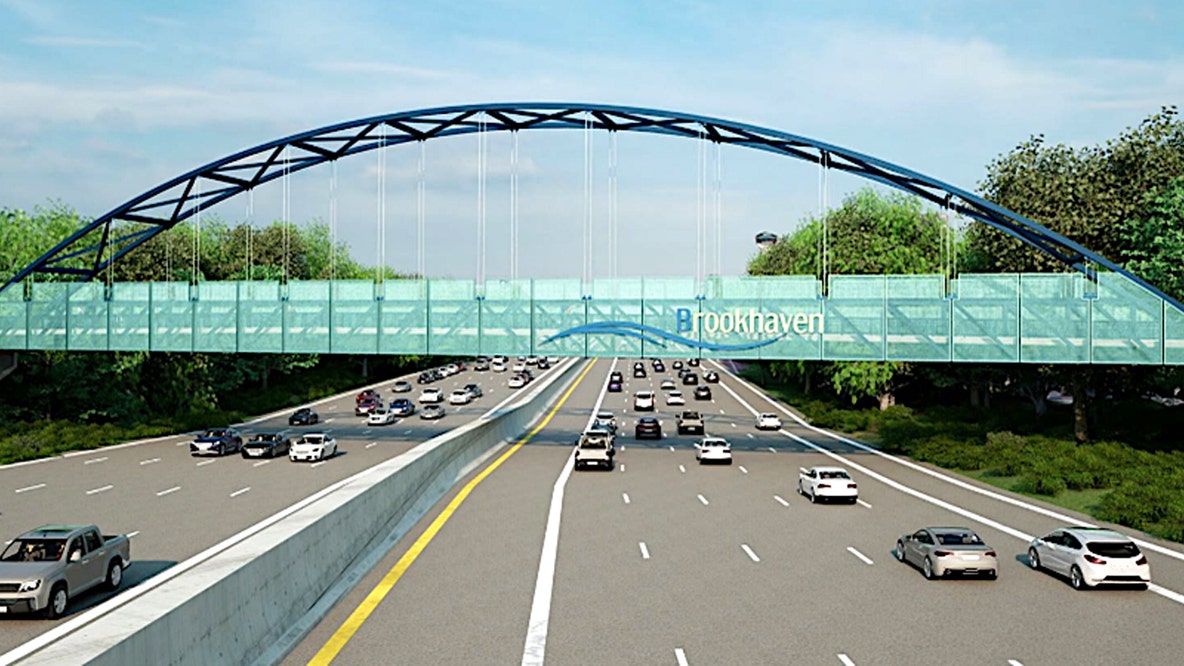 Massive Interstate 85 pedestrian bridge coming to Brookhaven