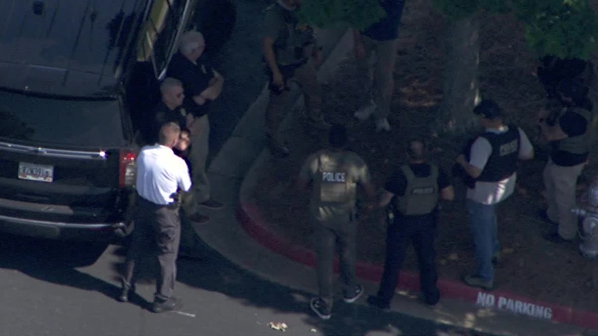 Manhunt underway near Polo Fields subdivision after traffic stop