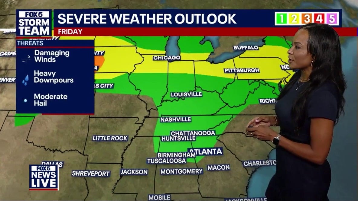 LIVE BLOG: Severe weather moving in to metro Atlanta, North Georgia