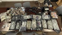 Athens drug raid: Police seize firearms, cash, and narcotics in morning search