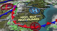 Atlanta weather: Low humidity, sunshine before weekend storms move in