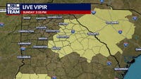Scattered storms trigger regional warnings across North Georgia