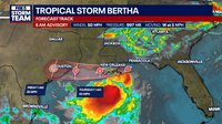 Stalled cold front draws tropical moisture into North Georgia
