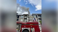 Lightning hits Accent Overlook Apartments causing Canton fire