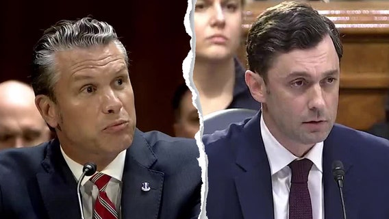 'Was that an accurate statement?': Ossoff presses Hegseth in hearing