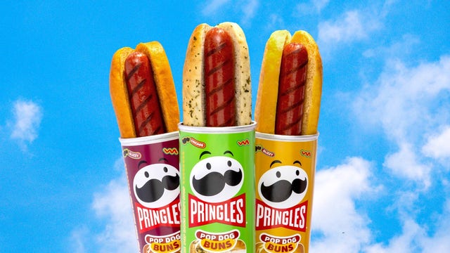 Pringles adding chip flavors to hot dog buns