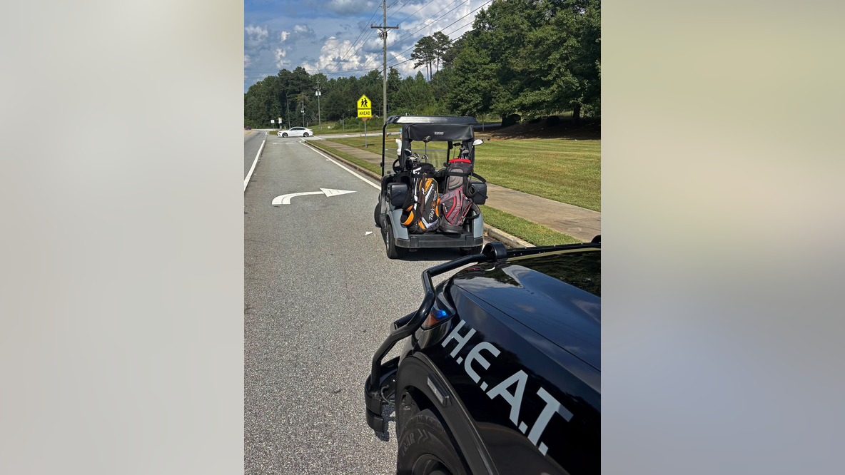Man arrested for DUI on golf cart in Newton County, deputies say