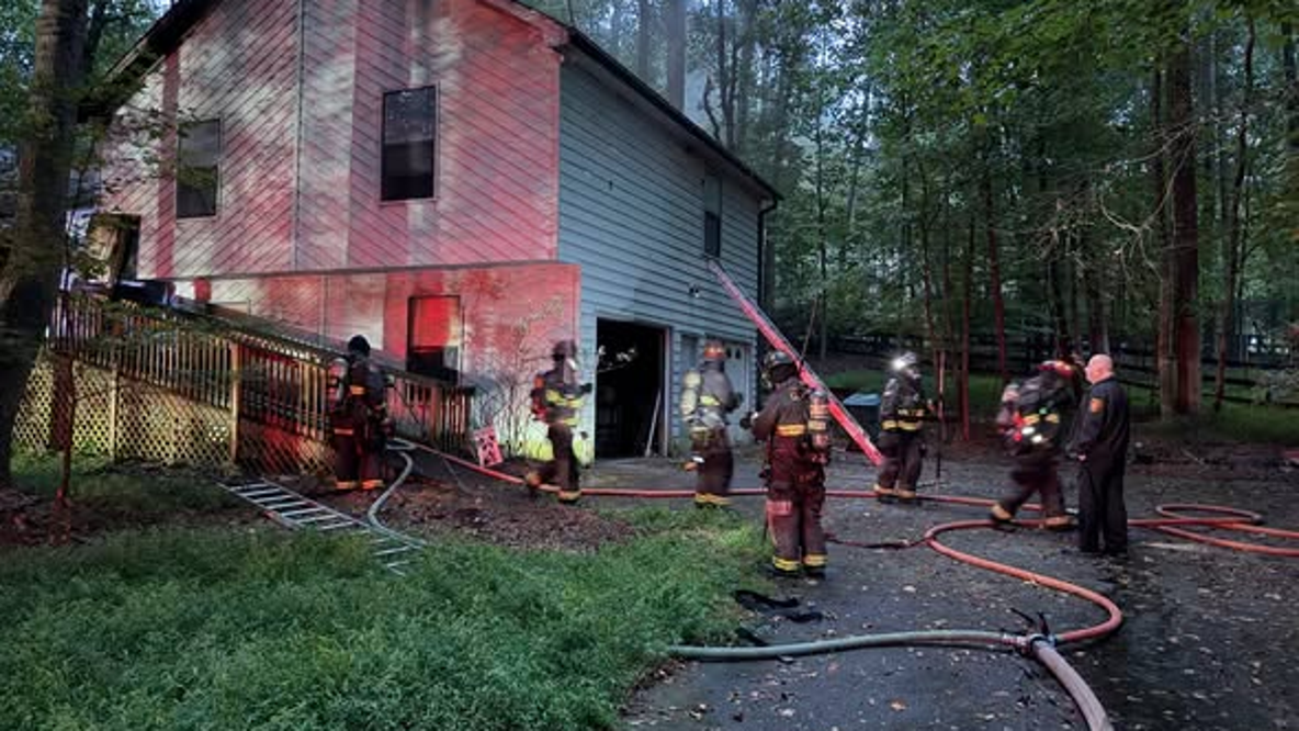 Cherokee County firefighters battle two house fires in 24 hours